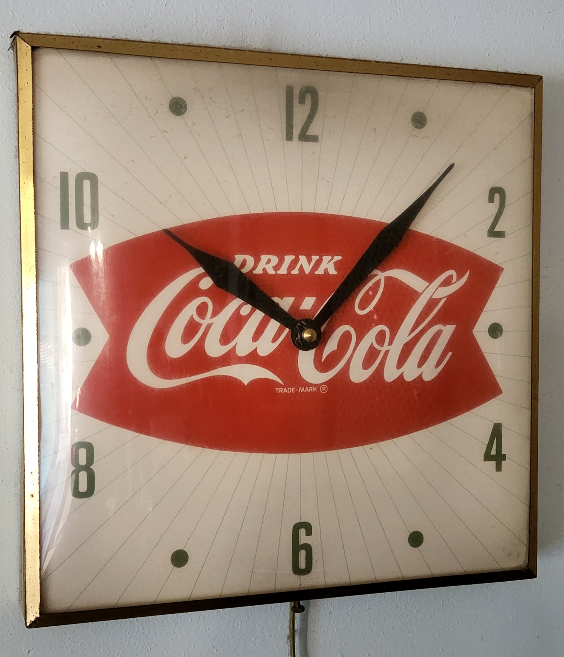 Item: Vintage Coca-Cola Clock