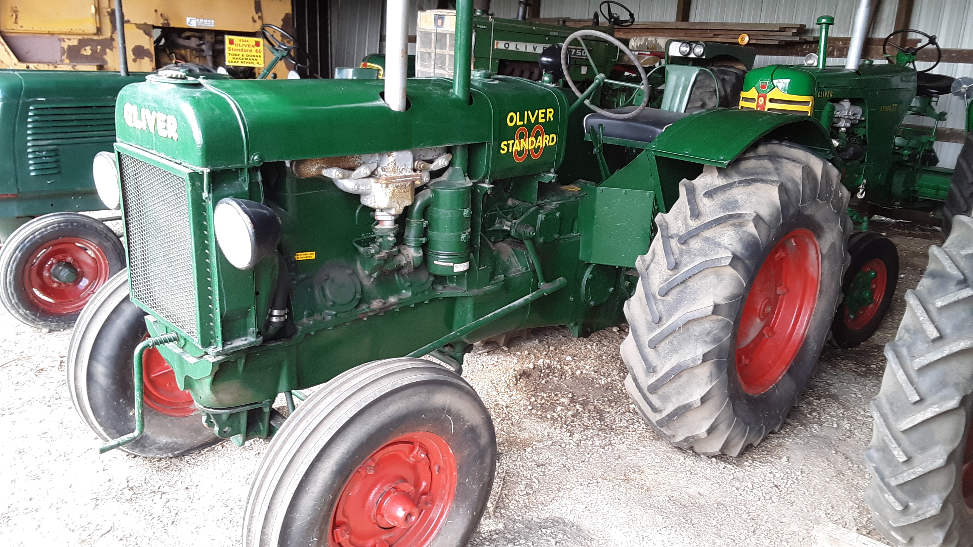 Item: Oliver 80 Standard Tractor