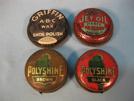 vintage shoe polish