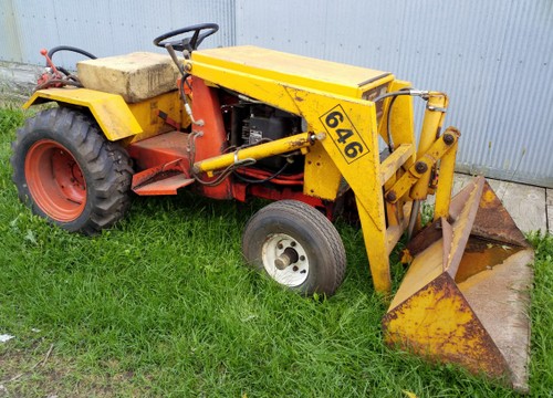 Case 646 Garden Tractor W Loader For Sale Online Auctions