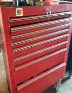 Red 7 Drawer Roller Tool Chest
