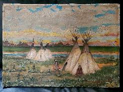 Early Native American Painting