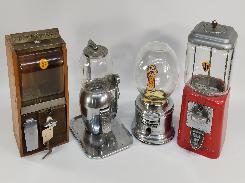 Coin-Operated Gum Ball Machines