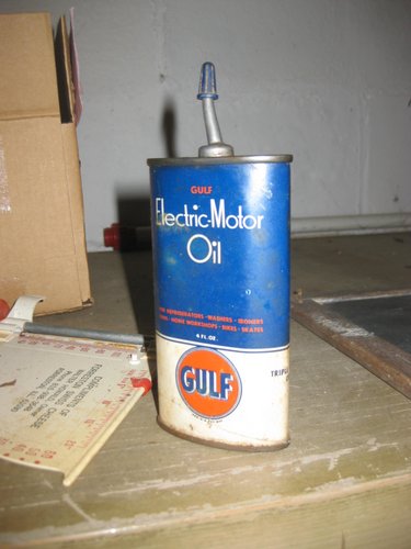 Gulf Electric Motor Oil Can For Sale - Online Auctions