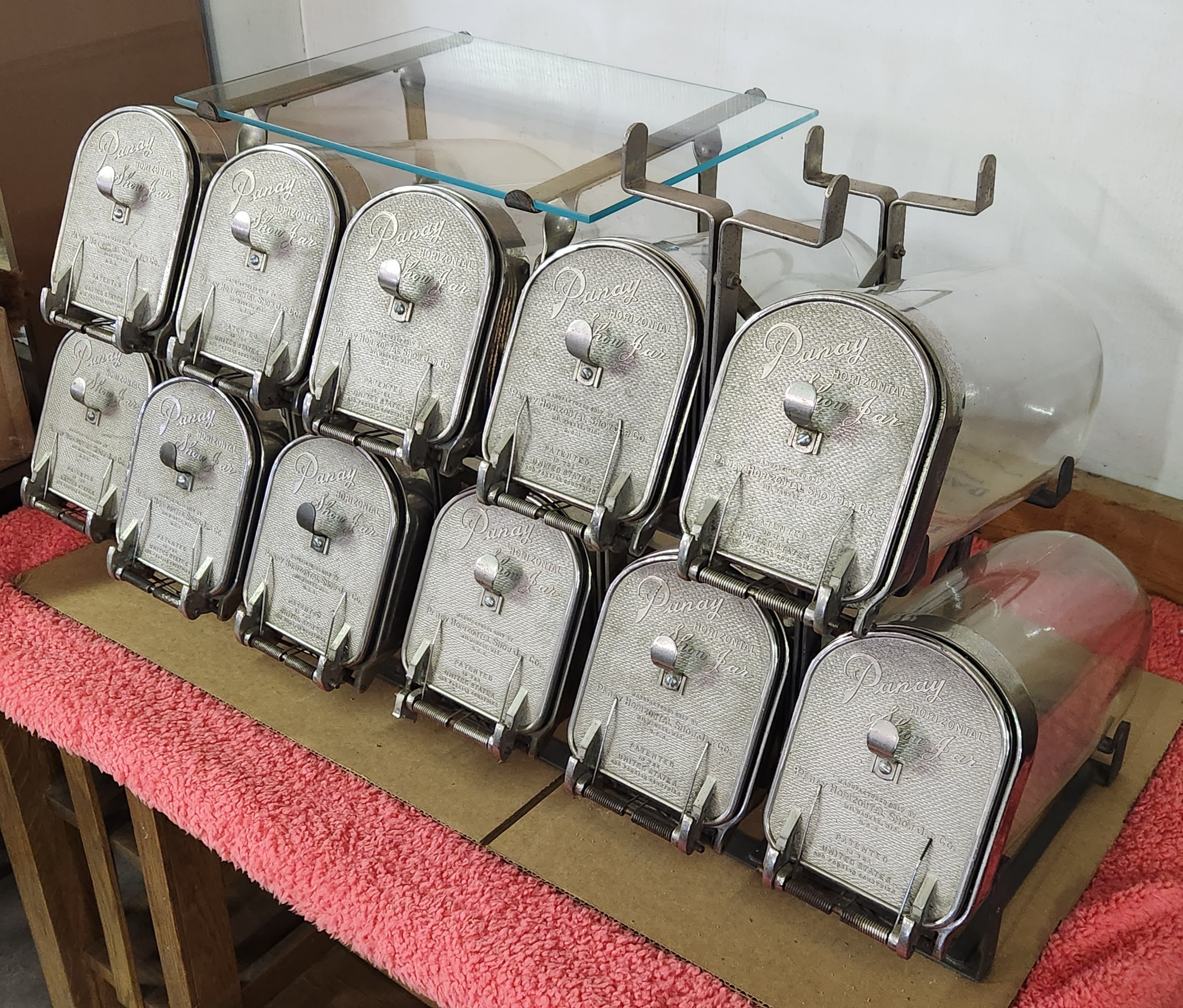 Item: Panay Horizontal Candy Store Show Jar Display