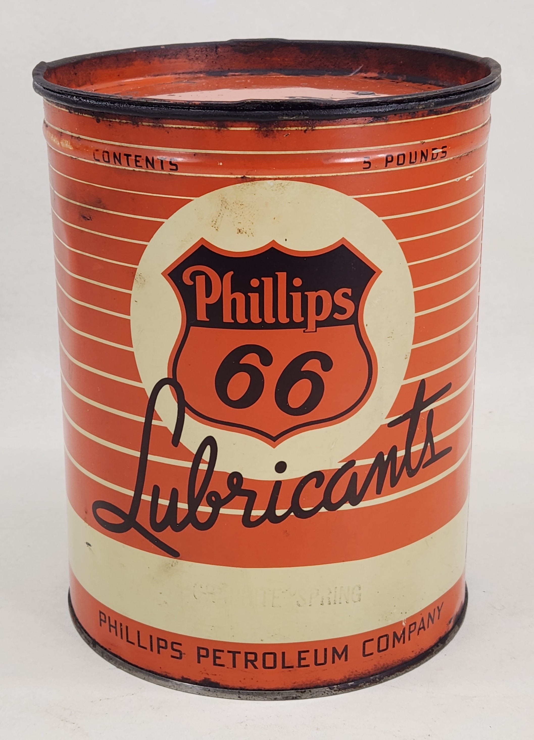 Item: Phillips 66 Lubricant Containers