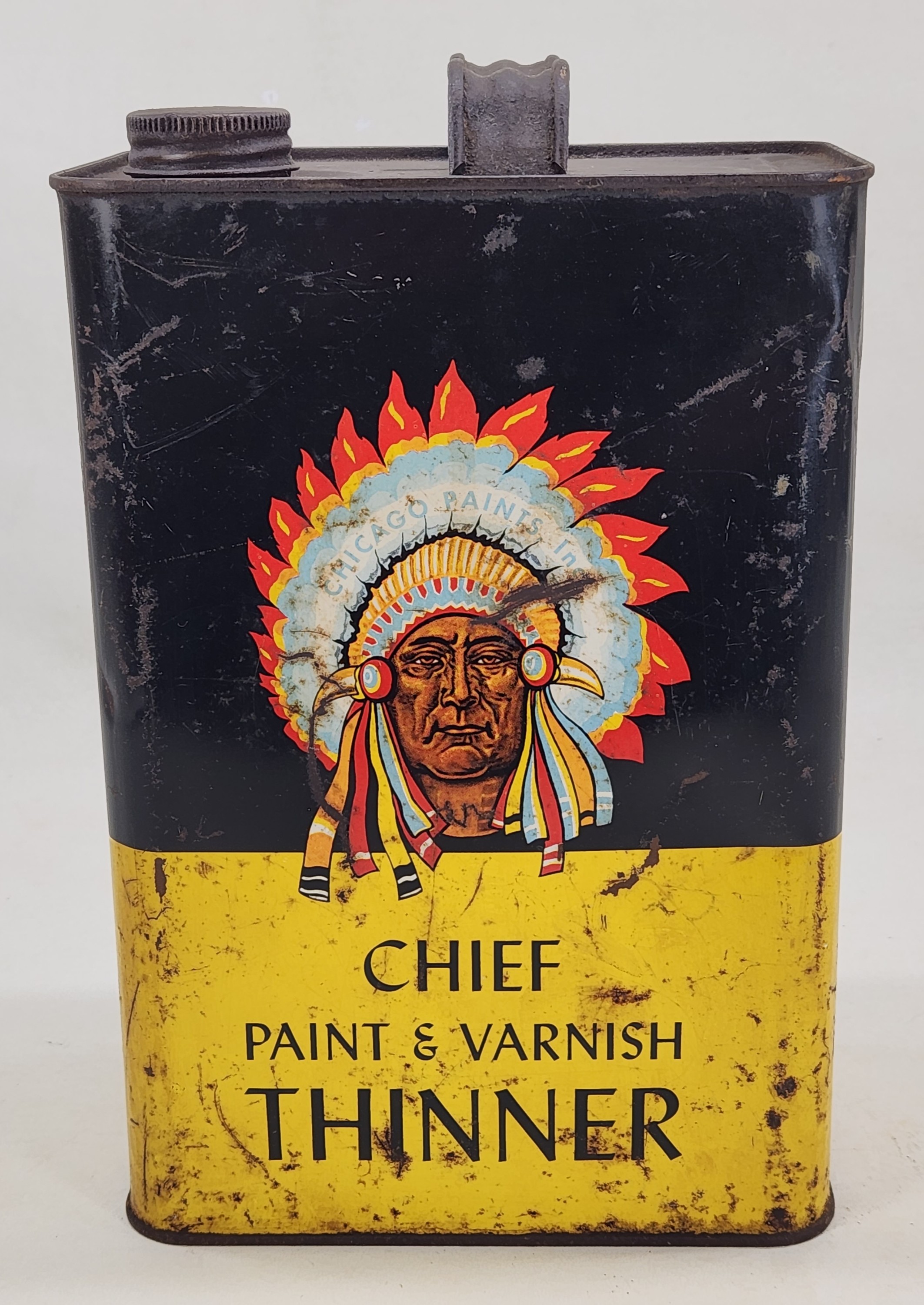 Item: Chief Paint Thinner Can