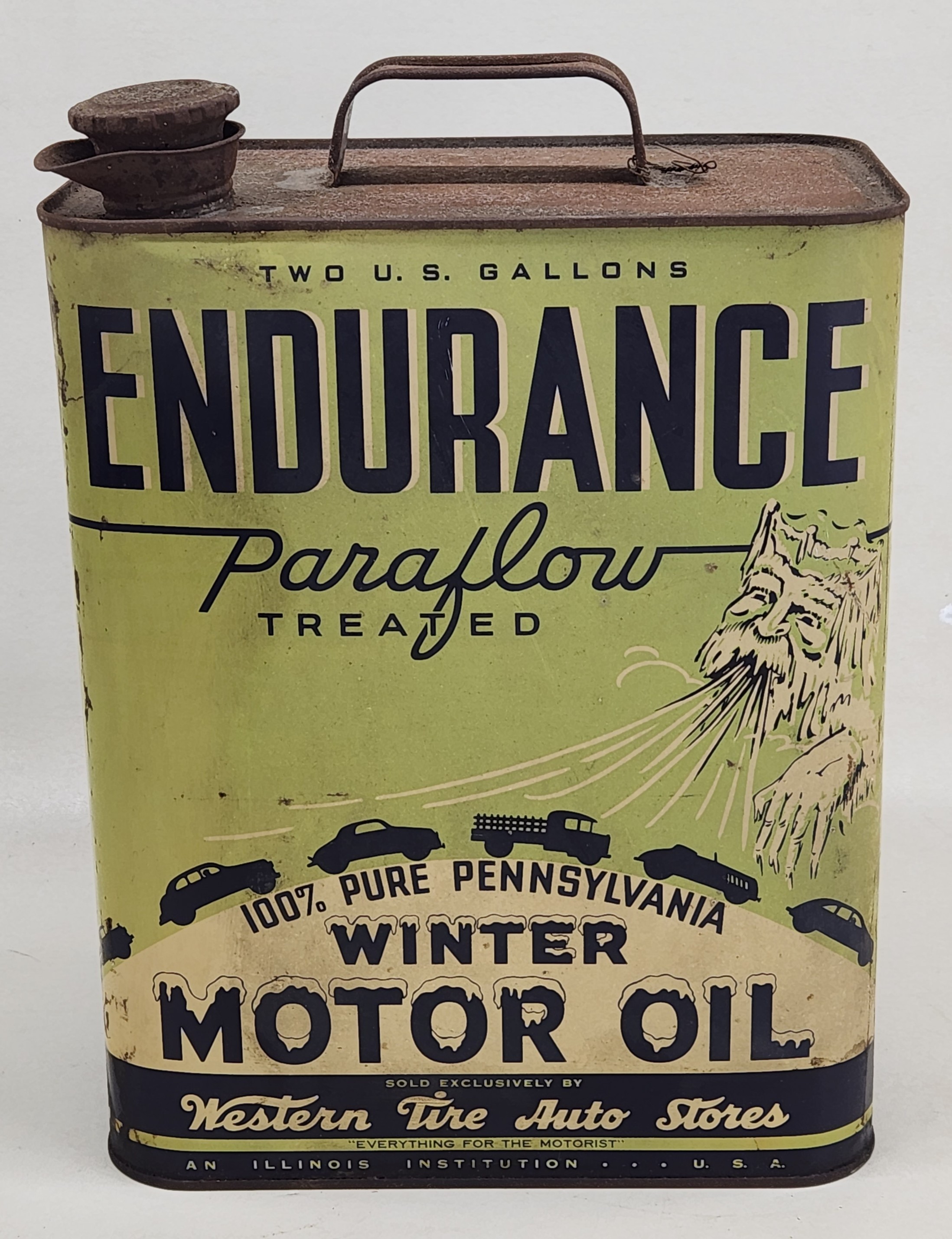 Item: Early Oil Containers