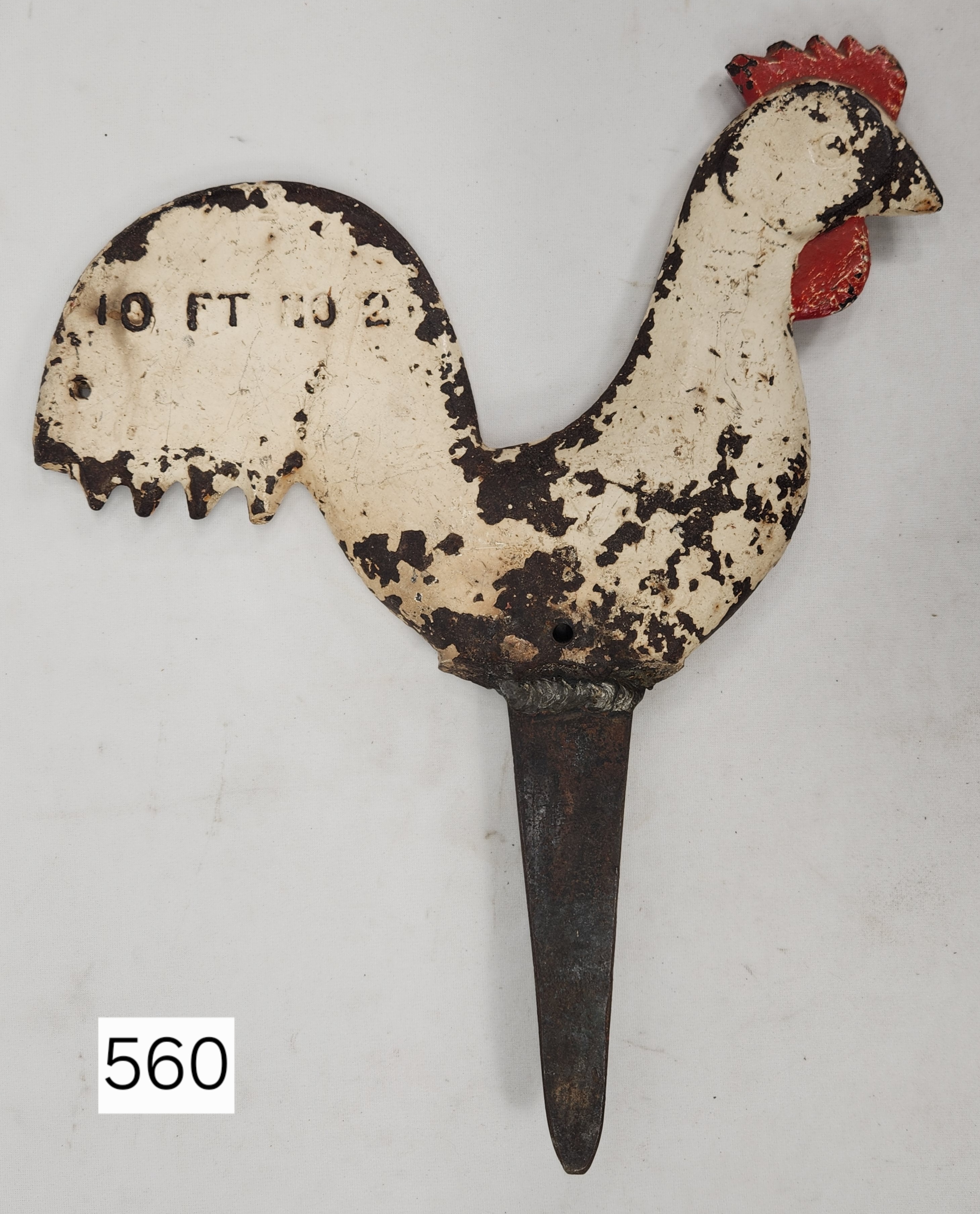 Item: Rooster Windmill Weight