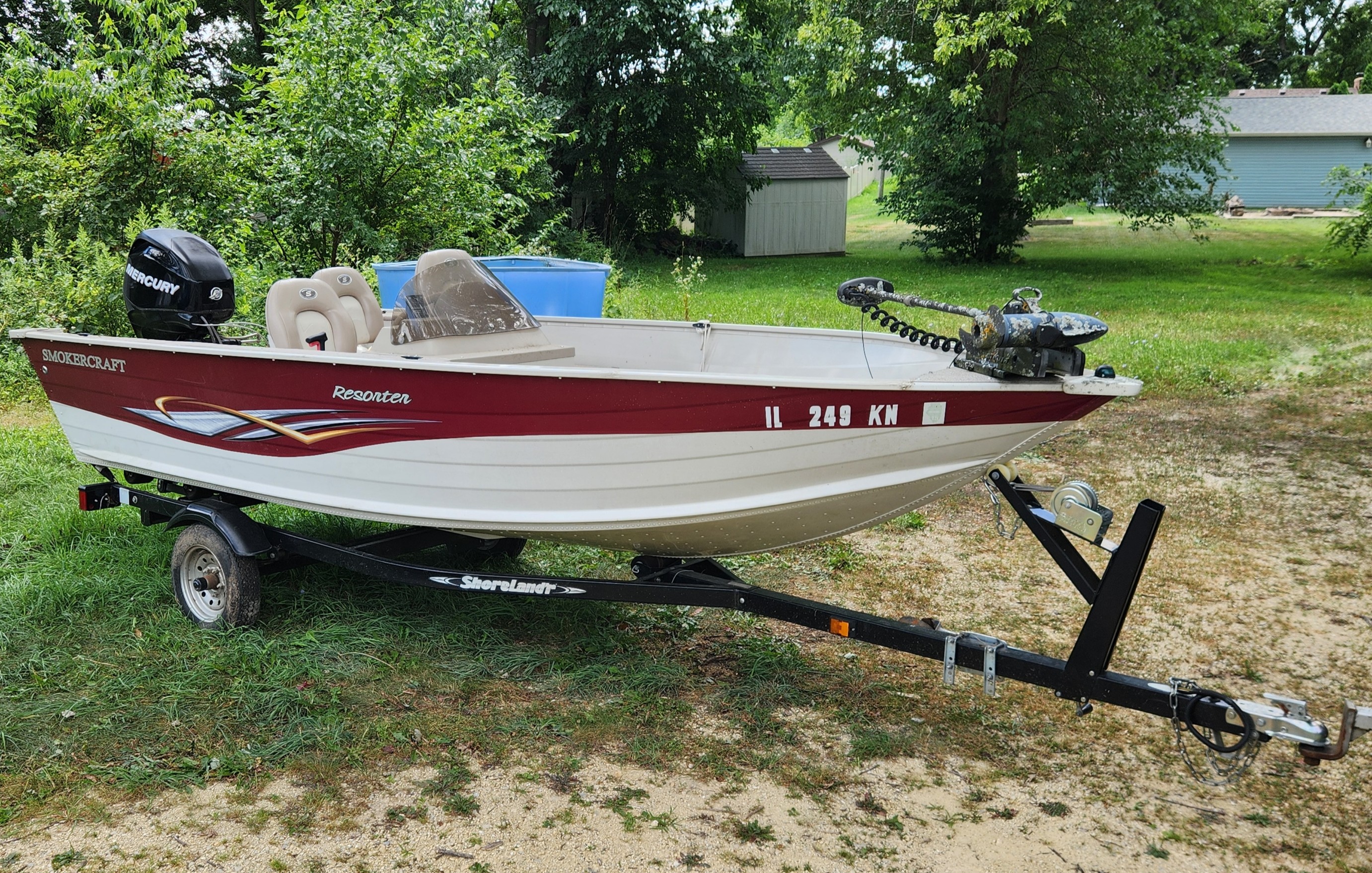 Item: 2008 Smoker Craft 16ft. Resorter Fishing Boat