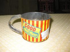 Moorman's Cow Mintrate Measuring Cup Tin