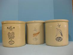 Red Wing 4 gal. 'Birch Leaf' Crock