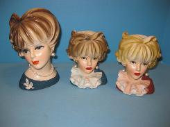 HEAD VASE COLLECTION
