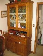  Oak 2-Pc. Kitchen Cupboard
