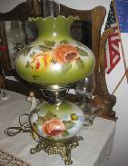  Quoizel Hand Painted Gone with the Wind Lamp