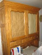 Oak Kitchen Cupboard Top w/Drawers