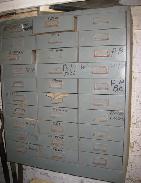 Metal 30-Drawer Parts Cabinet