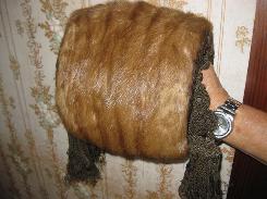 Fancy Victorian Mink Muff