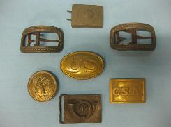 Civil War & Military Belt Buckles 