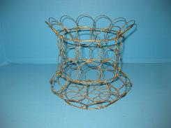 Wire Folding Egg Basket