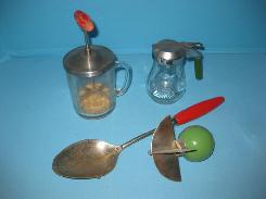 Green Handled Food Choppers