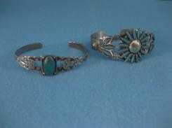 Sterling & Torquoise Bracelets & Rings