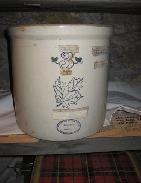  Western Maple Leaf 3-Gal. Stoneware Crock