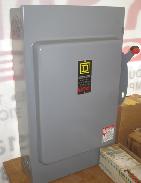 Square D Heavy Duty 200A/600V Safety Switch Box