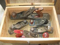 Old Woodworking Cabinet Planes