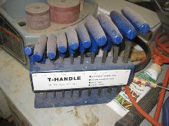 T-Handle 10 Pc. Hex Wrench Set