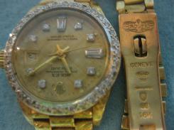 Rolex 1948 18 kt. Gold & Diamond Ladies Wrist Watch