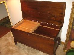 Walnut Blanket Chest