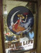 Miller High Life 'Girl on Moon' Mirror