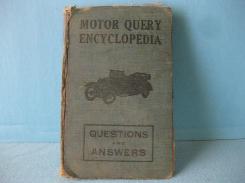 1919 Motor Query Encyclopedia Book