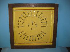 Brass Skeleton Key Collection, Mounted