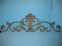 Cast Iron Fancy Fretwork, Pair