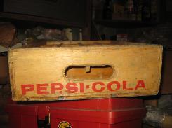 Pepsi Cola Wooden Pop Crates