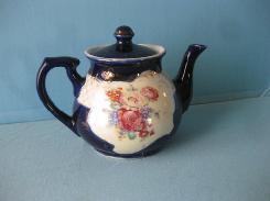 Japan Cobalt Floral Tea Pot