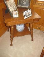 Massive Quarter Sawn Oak Parlor Table