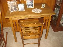  Mission Oak Library Table