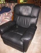 Black Leather Palliser Electric Lift Chair