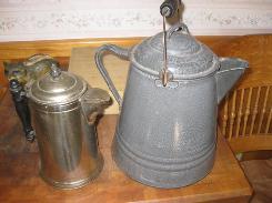 American Grey Granite Coffee Pot