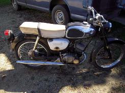 1968 Suzuki 80 Motorbike