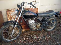 1974 Harley Davidson 250 Motorbike