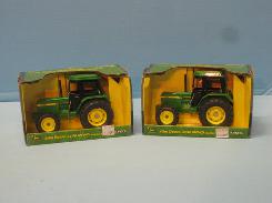 Pair of JD 3140 MFWD Tractors 