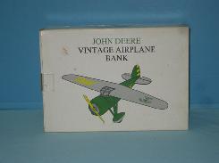 JD Vintage Airplane Bank