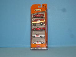 Match Box Coca Cola 5 Piece Set