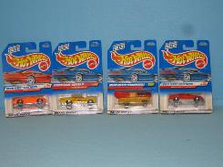 Collection of Mattel Hot Wheels in Bubble Pack