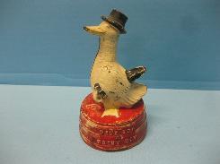 Save for a Rainy Day Cast Iron Duck Bank