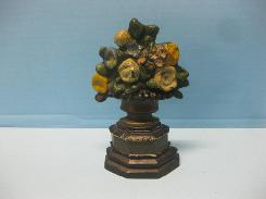  Floral Cast Iron Door Stop 